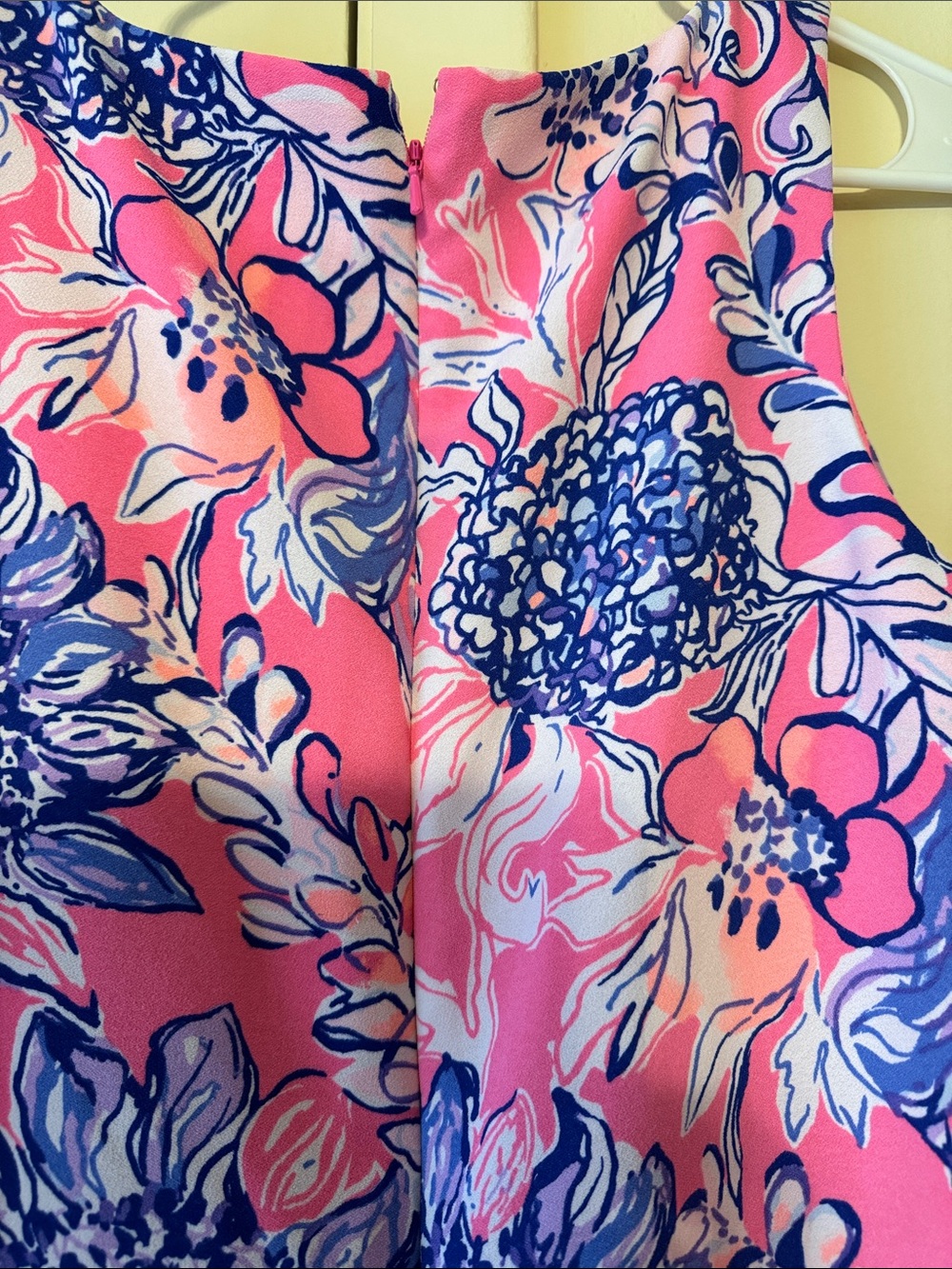 Lilly Pulitzer Pink Floral Ruffle Hem Sundress - Picture 6 of 9